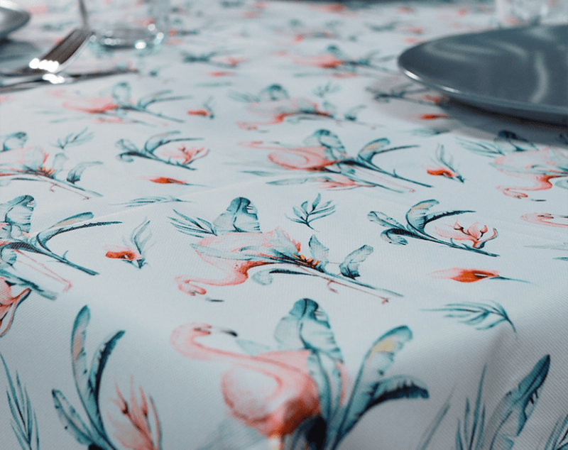 Tischdecke Flamingos – Bild 3