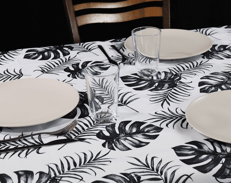 Tischdecke Monstera – Bild 2