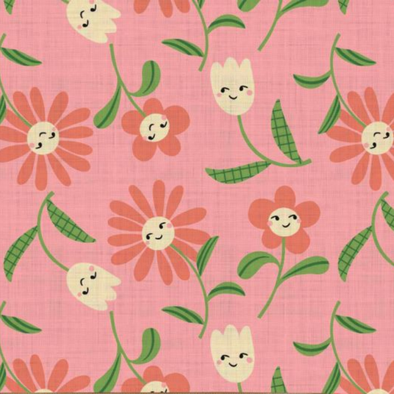 Tischdecke Tanzende Blumen
